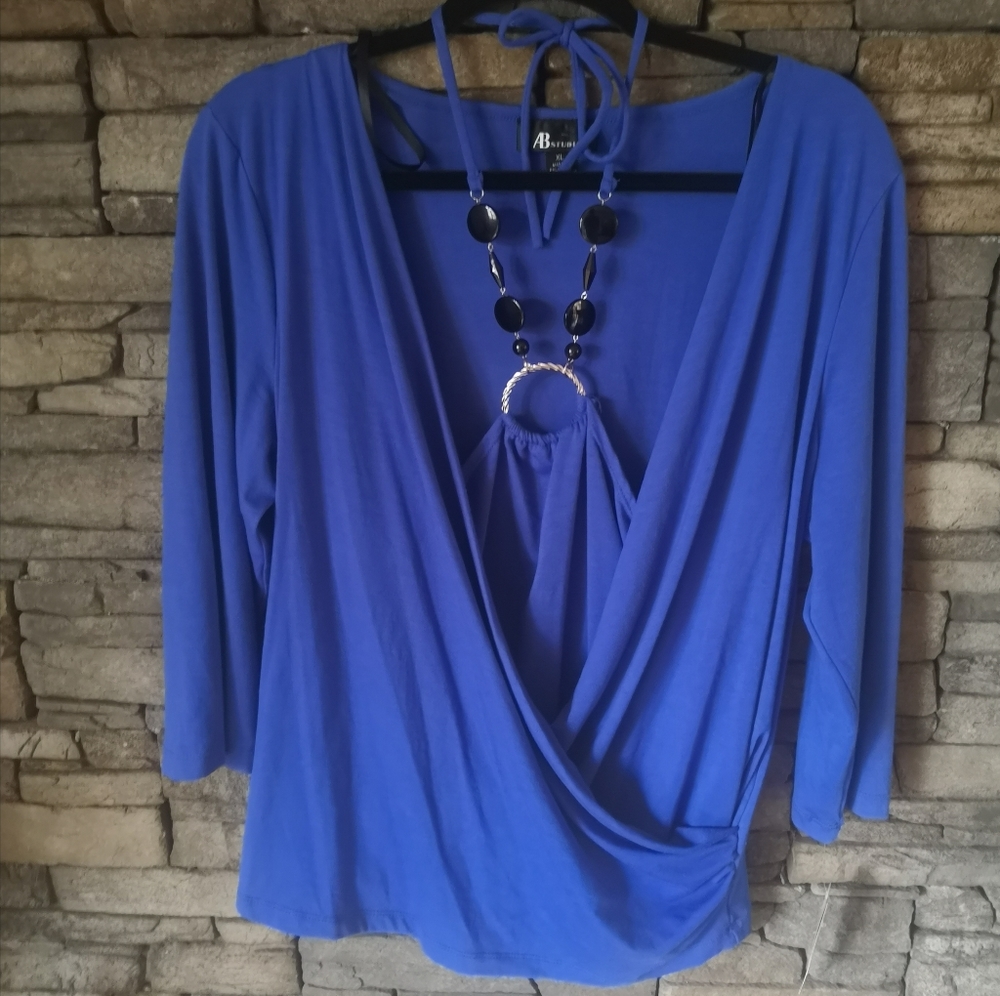 AbStudio-Cobalt Blue Top